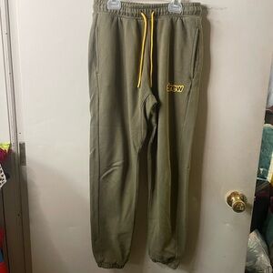 Drew house cotton, jogger style sweats